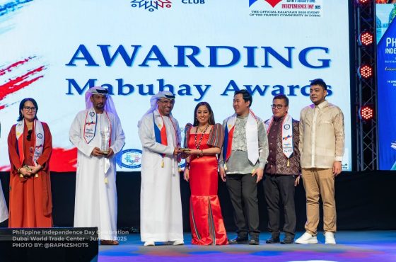 Honoring Service from the Heart: Ellanie Villena (Angel Wings CEO) Recognized at the 2025 Mabuhay Awards in Dubai